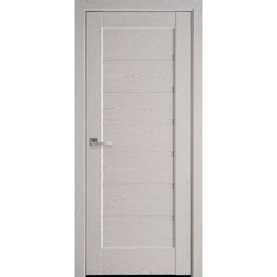 Міжкімнатні двері Новий Стиль ПВХ Ліннея 700 мм  ясен (глухі)
