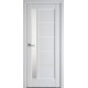 Міжкімнатні двері Новий Стиль ПП Преміум Грета 600 мм  білий матовий скло