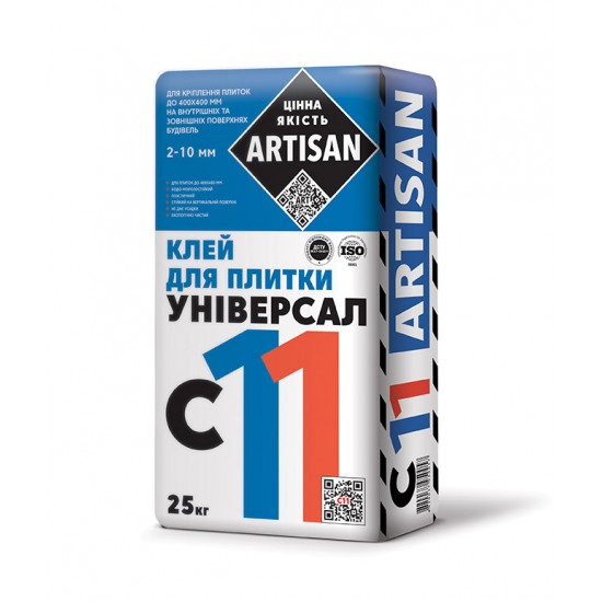 Клей для плитки універсальний АРТИСАН С-11 25 кг