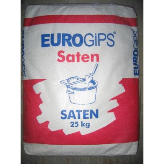 Шпаклівка Сатенгипс EUROGIPS Saten 25 кг фініш